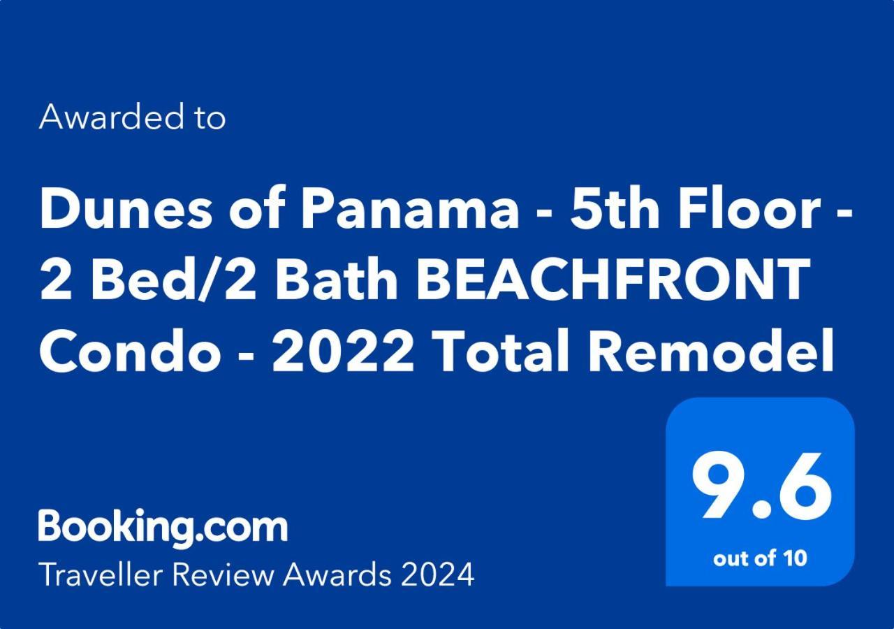 5-Star Beachfront - Remodeled 2 Bd & 2 Ba - Dunes Of Panama D505 Panama City Beach Zewnętrze zdjęcie